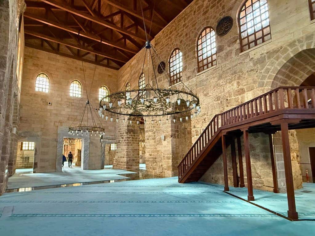 Inside the Kesik Cami mosque in Antalya, Turkiye